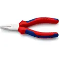 Knipex 20 05 140, Nesetang, Kromvanadiumstål, Plast, Blå, Rød, 140 mm, 136 g