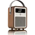VQ ViewQuest Monty - Bærbar DAB-radio - 10 watt - valnøtt