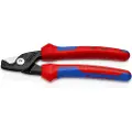Knipex StepCut, Strømkabelkutter, Sort, Blå, Rød, 1,5 cm, 50 mm², 160 mm, 240 g