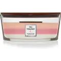 Woodwick Trilogy Blooming Orchard duftlys med treveke 453,6 g