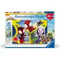 Ravensburger Puslespill Spidey And Amazing Friends 2x24 brikker,