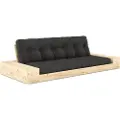 Karup DesignBase Sovesofa m. 2 sidebokser Tre-seterGråSovesofaerFra Homeroom