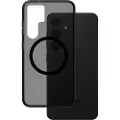 PanzerGlass Flagship Case Urban Combat Smokey w. Black QI Compatible Samsung Galaxy S24