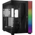 be quiet! Light Base 900 DX - FT - utvidet ATX (E-ATX) - sidepanel med vindu (glass) - ingen strømforsyning (ATX / PS/2) - svart - USB/lyd