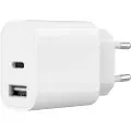 Gembird Universal USB charger 2.4A 2-port - White