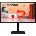 LG 27BA450-B - LED-skjerm - 27 - 1920 x 1080 Full HD (1080p) @ 100 Hz - IPS - 250 cd/m² - 1300:1 - 5 ms - HDMI, VGA, DisplayPort - høyttalere