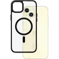 PanzerGlass Flagship Case Transparent Urban Combat w. Black MagSafe iPhone 15 Plus
