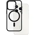 PanzerGlass Flagship Case Transparent Urban Combat w. Black MagSafe iPhone 15 Pro