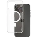 PanzerGlass Flagship Case Transparent Urban Combat w. White MagSafe iPhone 15 Pro Max