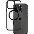 PanzerGlass Flagship Case Transparent Urban Combat w. Black MagSafe iPhone 15 Pro Max