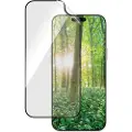 PanzerGlass - Skjermbeskyttelse for mobiltelefon - ultrabred passform - film - rammefarge svart - for Apple iPhone 16 Pro Max