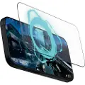 PanzerGlass iPhone 16 Pro PanzerGlass Gaming Ultra-Wide Fit EasyAligner Skjermbeskytter av herdet glass - 9H - svart kant