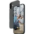 PanzerGlass SAFE. by PanzerGlass - 2-in-1 Protection - baksidedeksel for mobiltelefon - termoplast-polyuretan (TPU) - gjennomsiktig - med skjermbeskytter - for Apple iPhone 16 Plus
