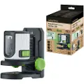 Laserliner 081.081E, 40 m, 0,5 mm/m, 3°, 515 nm, Grønn, 515 nm (< 1 mW)