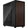 Fractal Design North XL - Tower - utvidet ATX (E-ATX) - sidepanel med vindu (herdet glass) - ingen strømforsyning (ATX) - trekullsort - USB/Audio/Mic