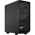 Fractal Design Meshify 2 Compact - Mid tower - ATX - ingen strømforsyning (ATX) - svart - USB/lyd