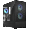 Fractal Design Pop Air RGB - Black TG Clear Tint - Kabinett - Miditower - Transparent