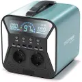 RealPower PS-500C, Lithium-Ion (Li-Ion), 134400 mAh, Cigartenner/lighter, DC, Solar, USB, 483,8 Wh, 500 W, 220 W