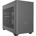 Cooler Master MasterBox NR200P MAX V2 - SFF - mini-ITX - sidepanel med vindu (herdet glass) 850 watt (ATX 3.0/ SFX12V/SFX-L12V) - grå - USB/lyd