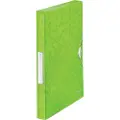 Leitz WOW - Boksfil - bokryggbredde: 30 mm - for A4 (210 x 297 mm) - kapasitet: 250 ark - grønn