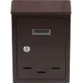 VOREL LETTERBOX 285 x 200 x 60mm BRUN 78542