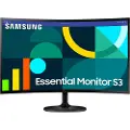 Samsung 27" Essential S3 - 1920x1080 (FHD) - 100Hz - VA - Curved