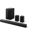 LG S60TR - Lydplankesystem - for hjemmeteater - 5,1 kanaler - trådløs - Bluetooth - Appstyrt - 440 watt (Total)