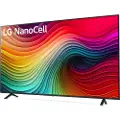 LG 75NANO81T6A - 75 Diagonalklasse Nano81 Series LED-bakgrunnsbelyst LCD TV - Smart TV - webOS - 4K UHD (2160p) 3840 x 2160 - HDR - Nano Cell Display, Direct LED