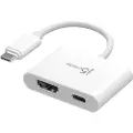 J5CREATE USB-C to 4K HDMI (with 100W PD)