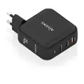 Aisens Asch-140w3p031-bk Usb-a-og Usb-c-vegglader