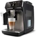 Philips 5500 series Helautomatisk espressomaskin EP5549/70 LatteGo, Espressomaskin, 1,8 L, Kaffebønner, Innebygd kvern, 230 W, Svart, Sølv