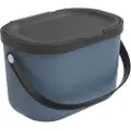 Rotho 1054606161WS, 3,2 l, Oval, Blå, Manuell, 222 mm, 172 mm