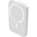 Baseus powerbank 6000mAh med 20W MagSafe trådløs lading - Hvit