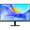 Samsung ViewFinity S8 S32D800UAU - S80UD Series - LED-skjerm - USB - 32 - 3840 x 2160 UHD @ 60 Hz - VA - 350 cd/m² - 3000:1 - HDR10 - 5 ms - HDMI, DisplayPort, USB-C - svart