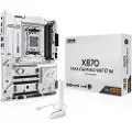 Asus X870 MAX GAMING WIFI7 WHITE Hovedkort - AMD X870 - AMD AM5 socket - DDR5 RAM - ATX