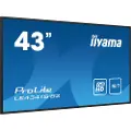 Iiyama ProLite LE4341S-B2 - 43 Diagonalklasse (42.5 synlig) LED-bakgrunnsbelyst LCD-skjerm - intelligent skilting - 1080p 1920 x 1080 - svart fas med glansfinish