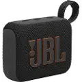 JBL Go 4 - Høyttaler - for bærbar bruk - trådløs - Bluetooth - Appstyrt - 4.2 watt - svart