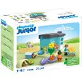 Playmobil 123 Dyrehusbygging Spill