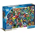 Clementoni Puslespill 1000 brikker CB High Quality Collection DC Comics Impossible,