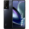 TCL 50 - 5G smarttelefon - dobbelt-SIM - RAM 4 GB / Internminne 128 GB - microSD slot - 6.6 - 1612 x 720 piksler (90 Hz) - 2x bakkameraer 50 MP, 5 MP - front camera 8 MP - romgrå