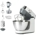 Kenwood Prospero+, 4,3 l, Rustfritt stål, Hvit, Rotasjon, 1,6 kg, 8 egg, Rustfritt stål