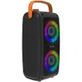 Celly TECH FOR KIDS KIDSPARTYRGB - Selskapshøyttaler - for bærbar bruk - trådløs - 10 watt - svart