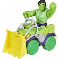 Hasbro Spidey & Friends Vehicle & Figure 10 cm - Hulk
