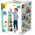 SES Creative SES Tårn av blokker med dinosaurfigurer 13202 32026