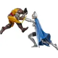 Hasbro Marvel-legender Jerv 50-årsjubileum Action & Lilandra Neramani 2 Pack Figur 15 Cm