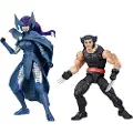Hasbro Marvel-legender Jerv Psylocke 50-årsjubileum Action & 2 Pack Figur 15 Cm