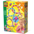 SES Creative 14047, Smykkesett til å lage armbånd for barn, 3 år, Flerfarget