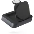 ZENS Nightstand Charger Pro 2 - Trådløst ladestativ + AC-strømadapter - 20 watt - Apple Fast Charge (trådløs lading (15W), trådløs lading (5W)) - svart