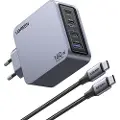 UGREEN Nexode Pro 160W 4-ports GaN Hurtiglader med 240W USB-C-kabel