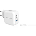 Conceptronic Althea17w Gan 67w Usb-a-og Usb-c-vegglader